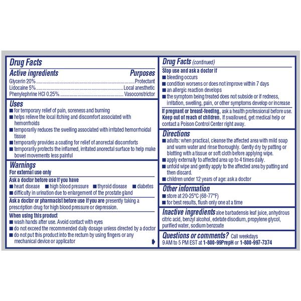 Preparation H Totables Flushable Medicated Hemorrhoidal Wipes, Rapid 