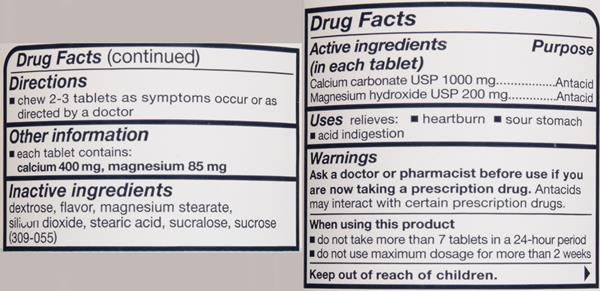 Rolaids Ingredients List