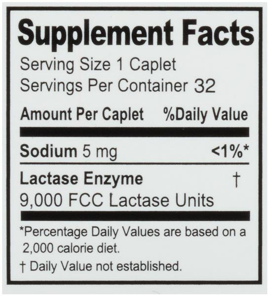 Hy-Vee Fast Acting Dairy Relief Lactase Enzyme Dietary Supplement ...