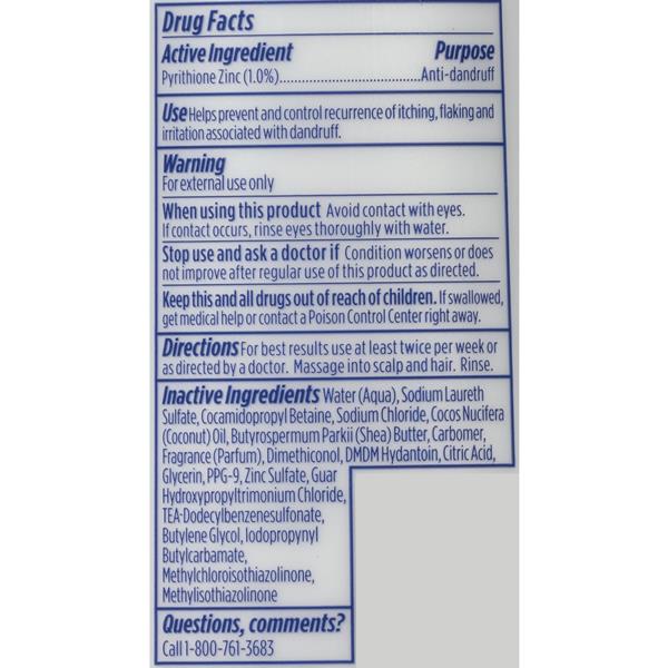 Dove Dermacare Scalp Dryness & Itch Relief AntiDandruff Shampoo 12 oz